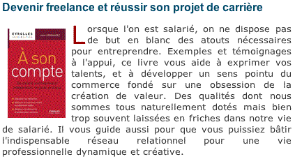 livre devenir entrepreneur