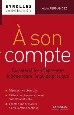 Devenir entrepreneur couverture du livre a son compte