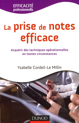 La prise de notes efficace de Ysabelle Cordeil-Le Millin