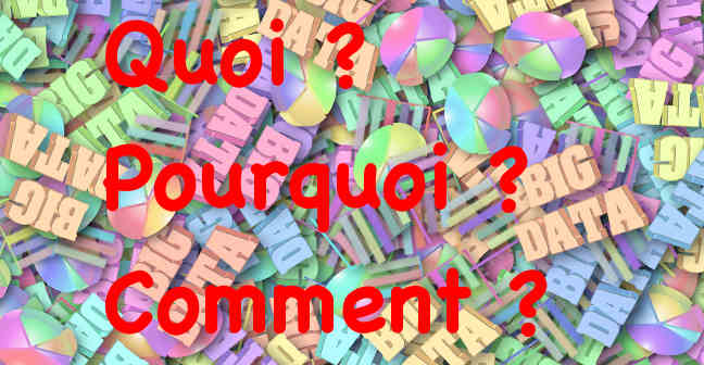 Big Data : Quoi Pourquoi Comment 