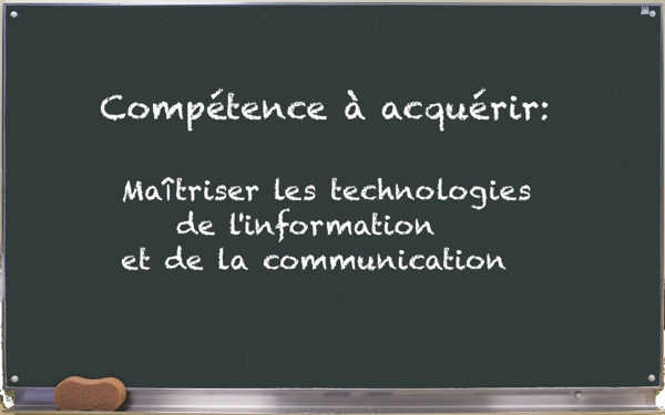 Compétence à acquérir