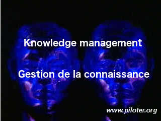 Knowlege management Gestion de la connaissance