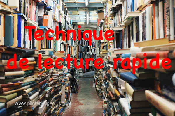 lecture rapide, une bibliothèque