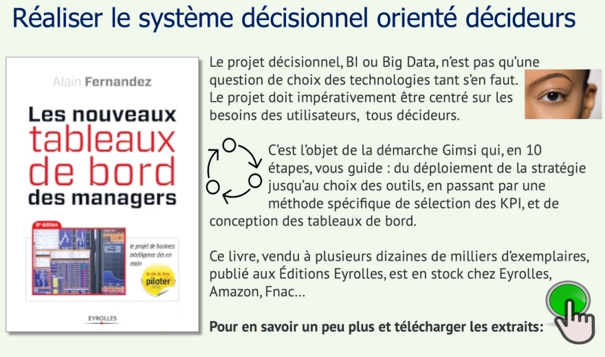 Réaliser le système décisionnel orienté décideurs, le livre