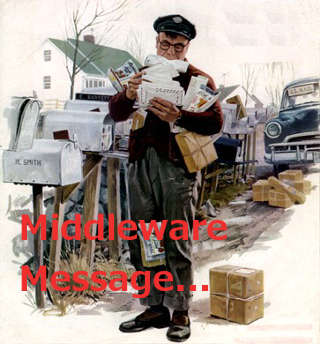 Middleware messages