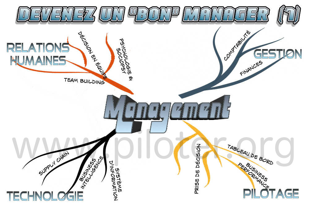 mod le mind mapping gratuit - Mind Map Management Main 