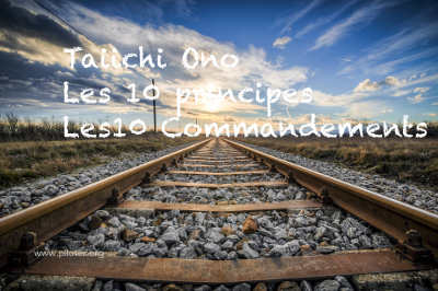 Les 10 principes de Taiichi Ohno