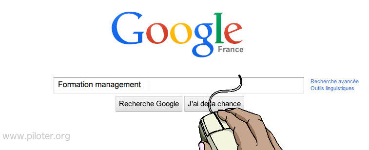 Une recherche sur google