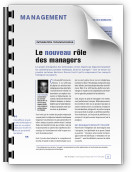 Le nouveau rà´le des managers