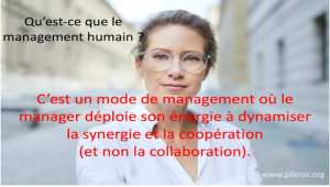 Management humain du projet